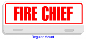 Reflective Stock Fire Chief